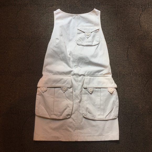 MARC JACOBS - Cargo pocket overall dress White, Size 2 - Picture 2 of 7